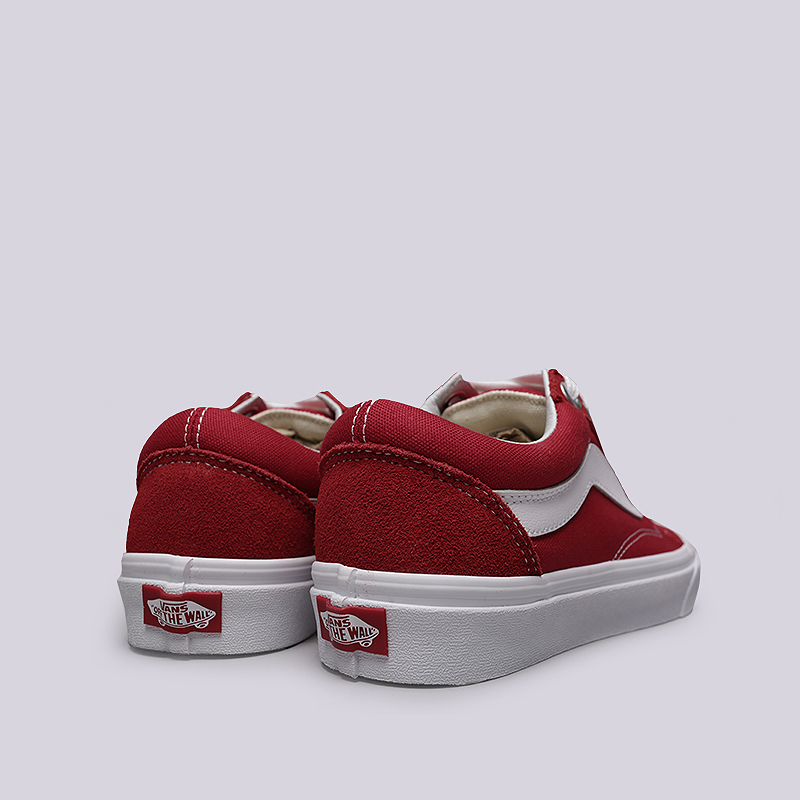 мужские красные кеды Vans Old Skool OS VA3WLYJV6 - цена, описание, фото 4